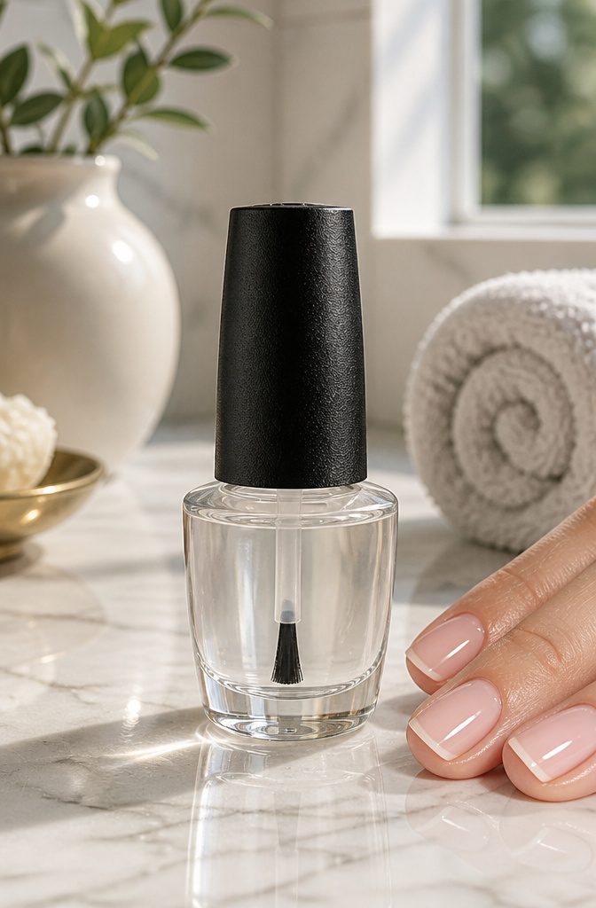 8 Best Nail Polish Base Coats for 2026 2 Bottle of OPI Natural Nail Base Coat placed on a table.