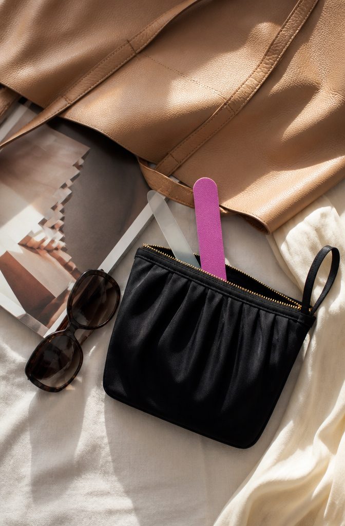 Emery Board vs Nail File: 7 Differences in Material, Durability & Grit (2026) 13 An emery board and glass file on a stylish background.