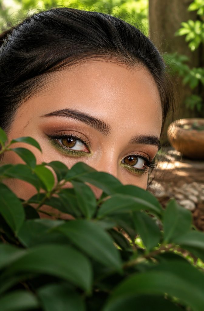 Green and Brown