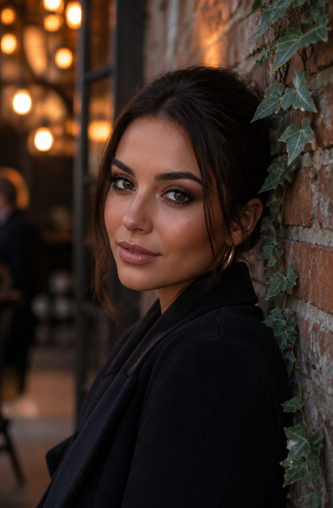 11 Fun Makeup Ideas for Brown Eyes in 2026 7 Model showcasing a smoky eye with deep browns and plums.