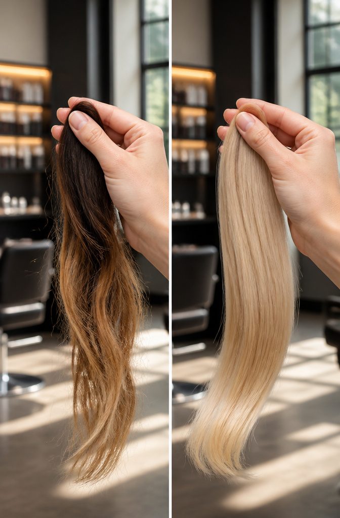 Hair Color Costs: 6 Prices from Salon to Home Dyeing in 2026 10 A comparison of hair dyed at home and by a professional.