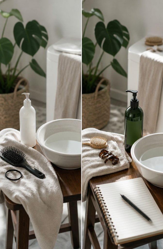 An infographic discussing the drawbacks of daily washing for wavy hair.