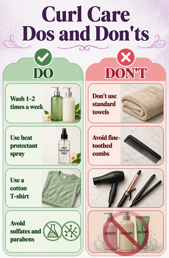 How to Get Curly Hair Men: 10 Steps for Defined Curls in 2026 13 Information image detailing curl care tips for maintaining definition.