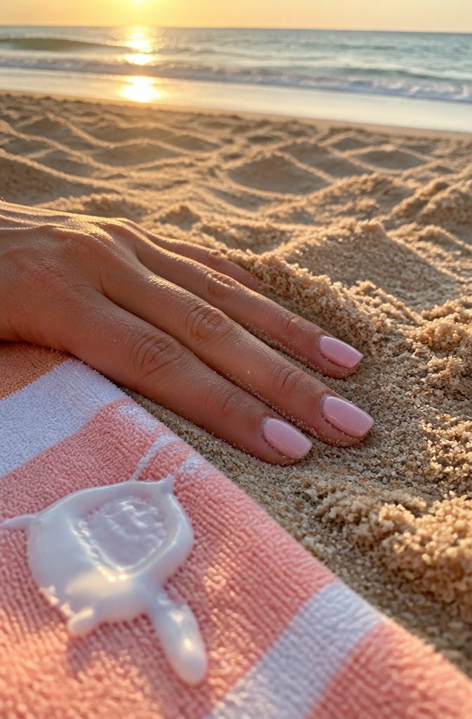 What Sunscreen Ingredients Do to Polish
