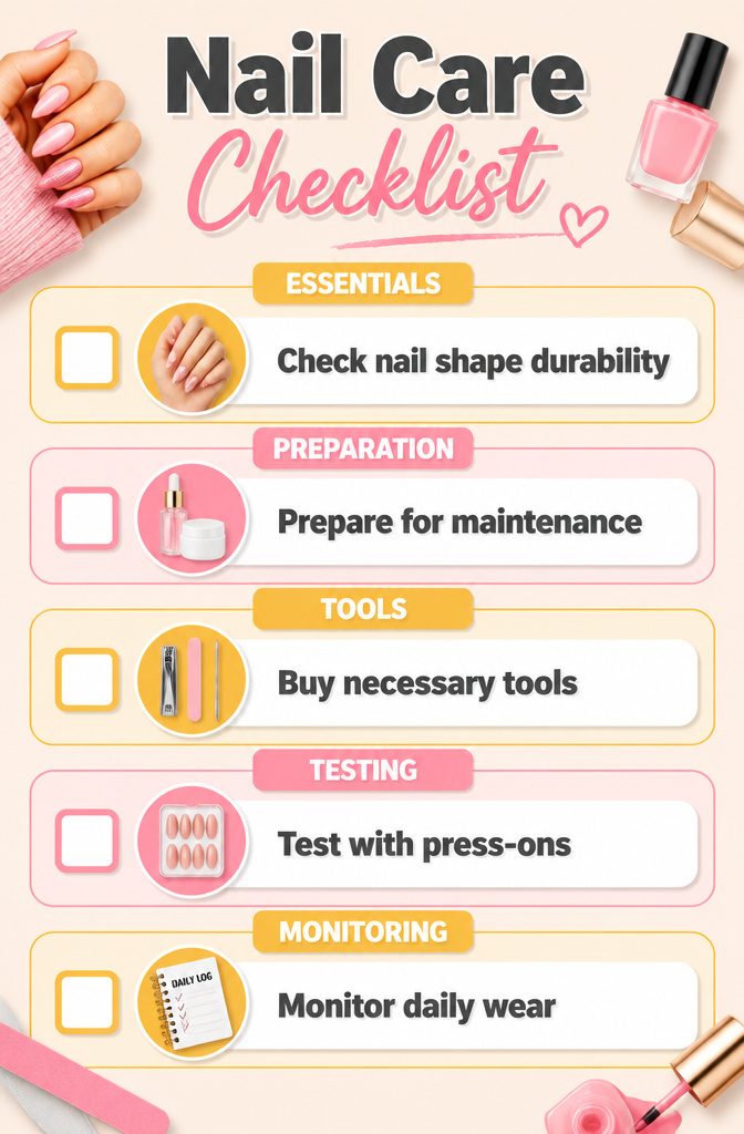 Image titled 'Nail Care Checklist'.