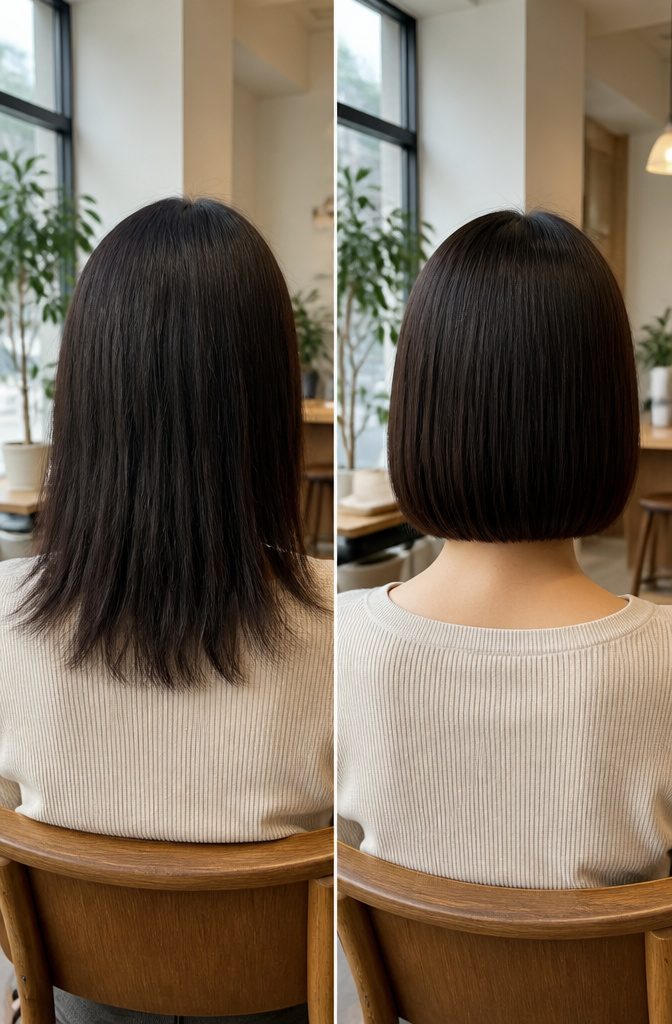 Hair Styles: Types, Cuts, and How to Choose in 2026 2 A model with a bob cut showing straight, dense hair.
